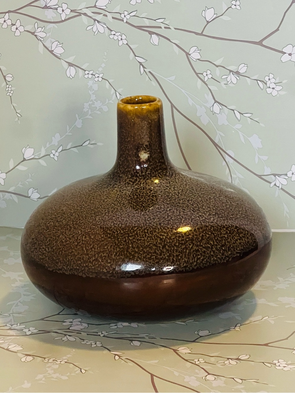 Vintage Mid-Century Small Swedish Studio Pottery Vase